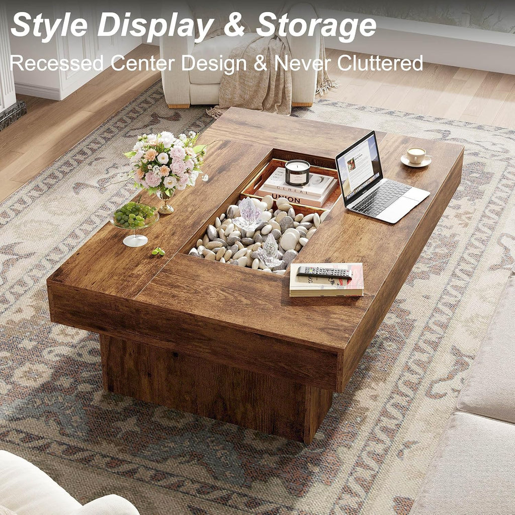 Rustic Wood Coffee Table