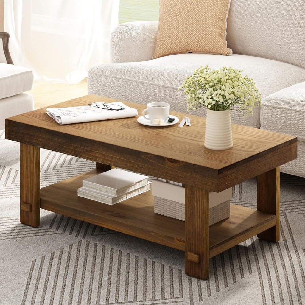 Farmhouse Wood Coffee Table