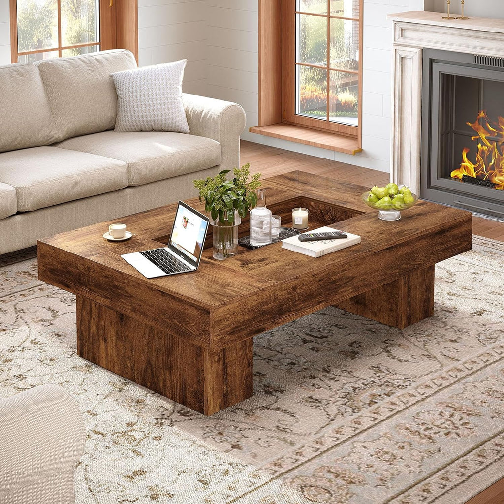 Rustic Wood Coffee Table