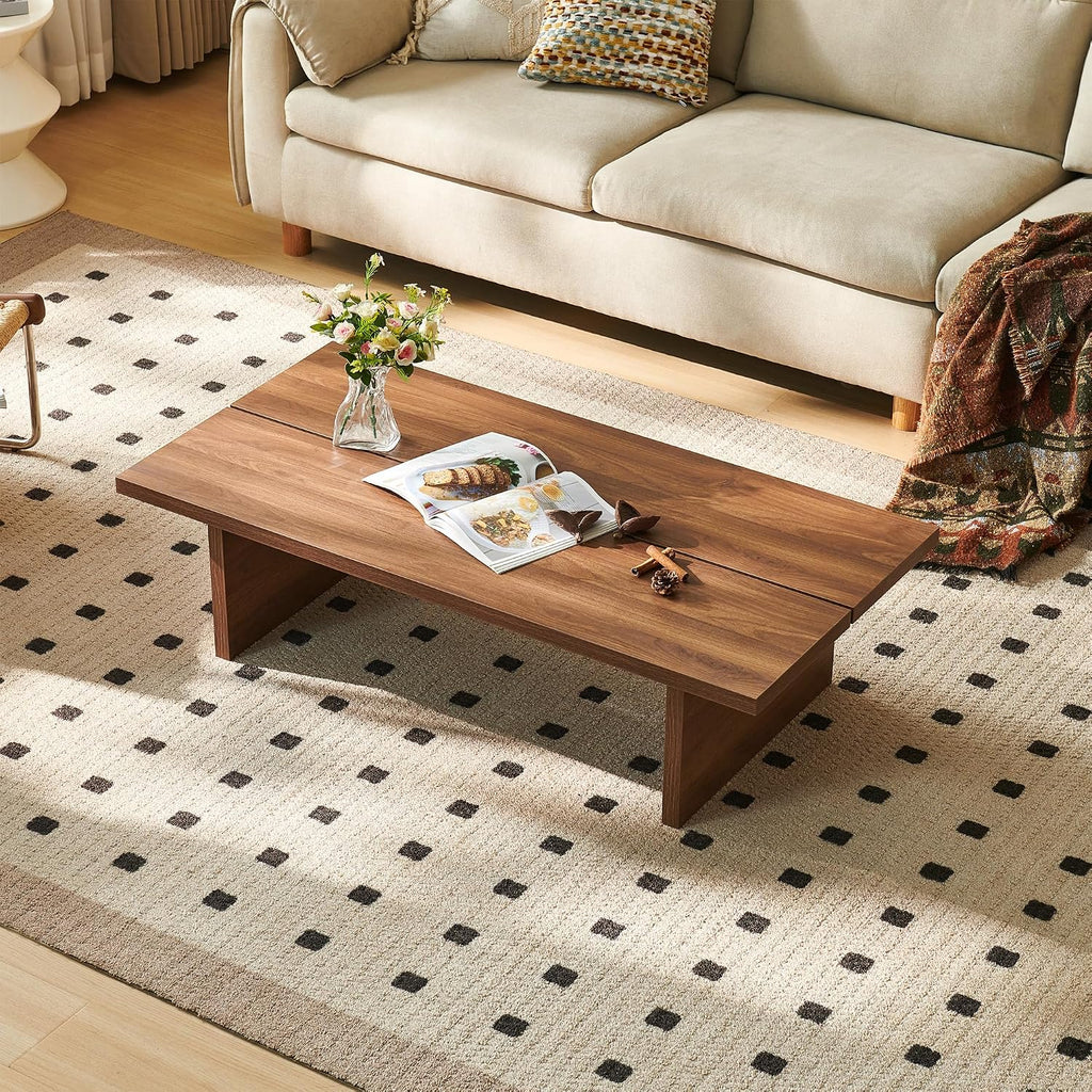 Walnut Mid-Century Coffee Table