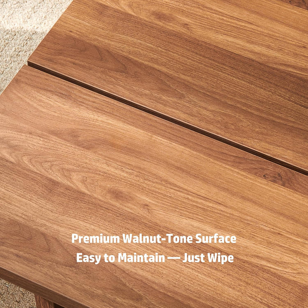 Walnut Mid-Century Coffee Table