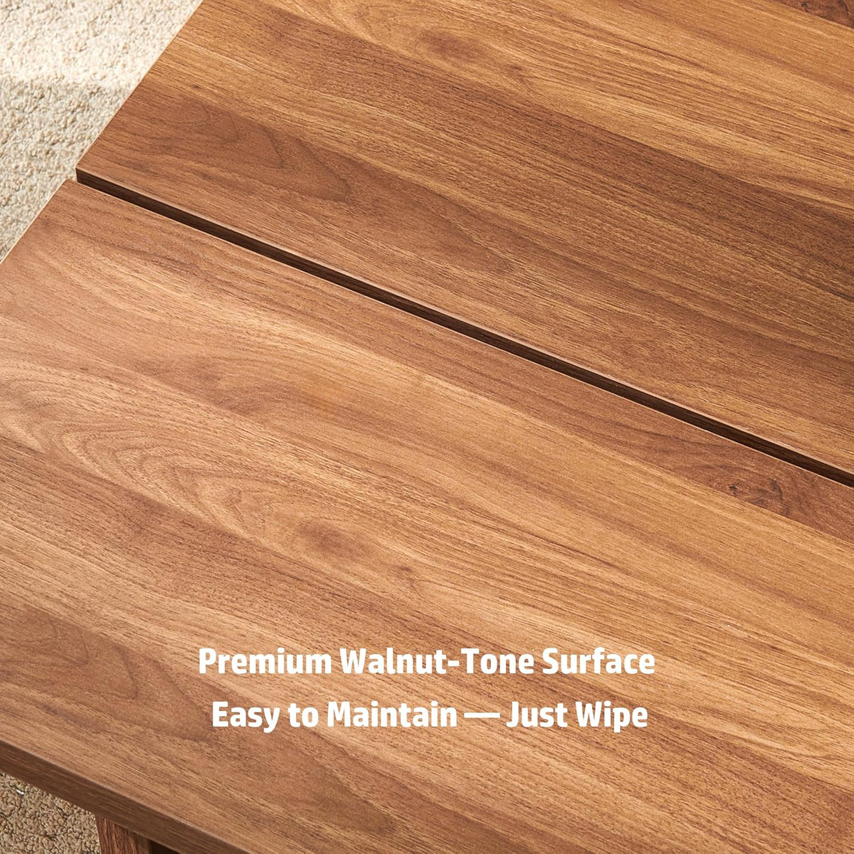 Walnut Mid-Century Coffee Table